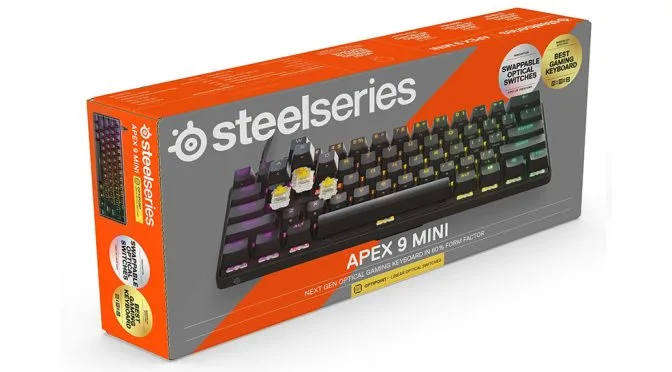 SteelSeries Apex 9 Mini keyboard review | Vic B'Stard's State of Play