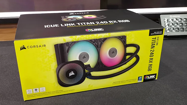【未開封品】コルセア iCUE LINK TITAN 240 RX RGB CORSAIR iCUE LINK TITAN 240 RX RGB 水冷CPUクーラー
