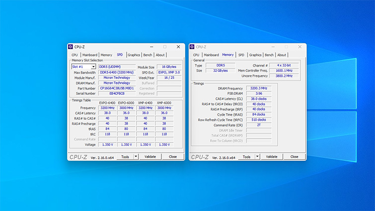 Micron Crucial DDR5 Pro Overclocking 6400MT/s desktop memory review