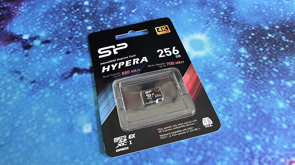 Silicon Power Hypera microSDXC Express card review
