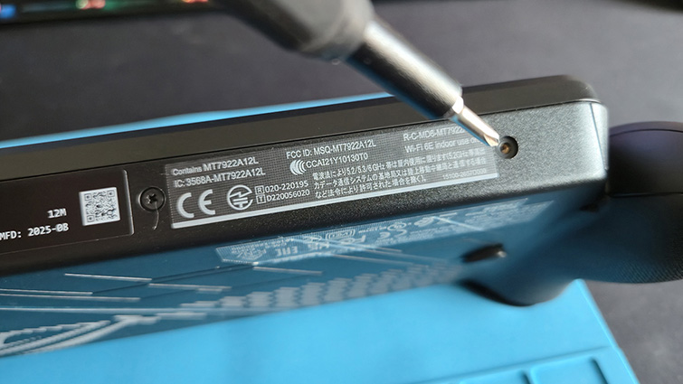 Upgrading the data storage capacity in a ROG Xbox Ally X / Xbox Ally