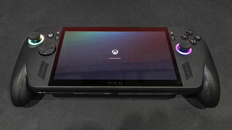 Upgrading the data storage capacity in a ROG Xbox Ally X / Xbox Ally