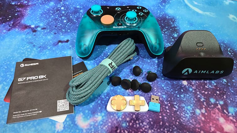 Gamesir Aimlabs G7 Pro 8K PC wireless esports controller review