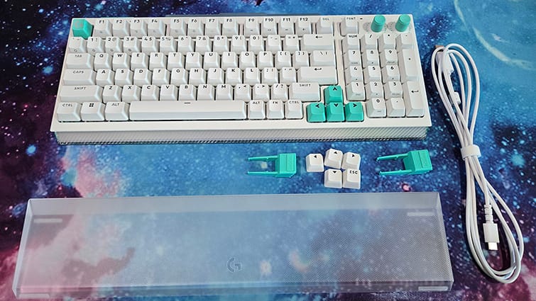 Logitech G512 X Keyboard and G512 X Palm Rest