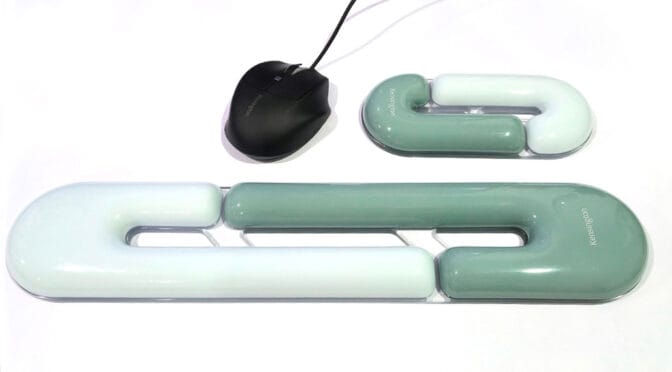 Kensington MY435 wired mouse and Green-Loop Duo Gel wrist rests review