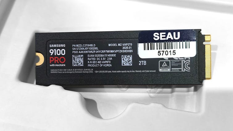 Samsung 9100 Pro PCIe 5.0 x4 NVMe M.2 SSD review (2026)