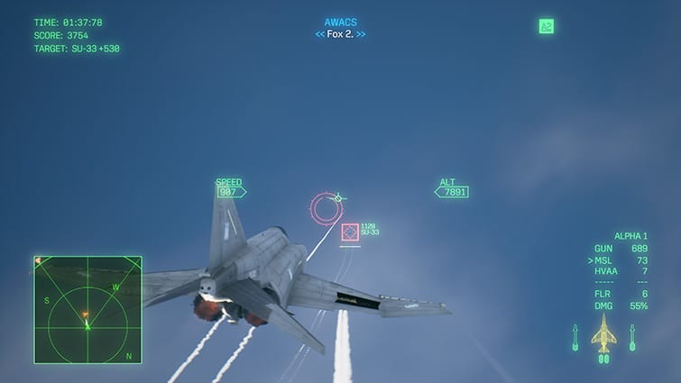 Ace Combat 8: Wings of Thieve PC review
